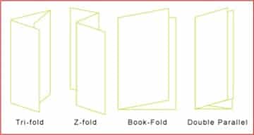 Types of Brochure Folds
