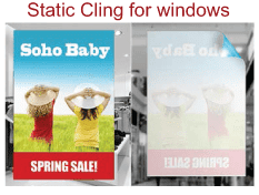 Printing Static Cling for Windows