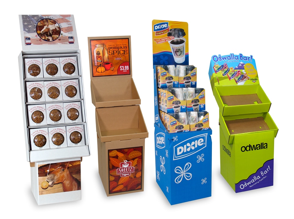 Printed Promotional Product Displays